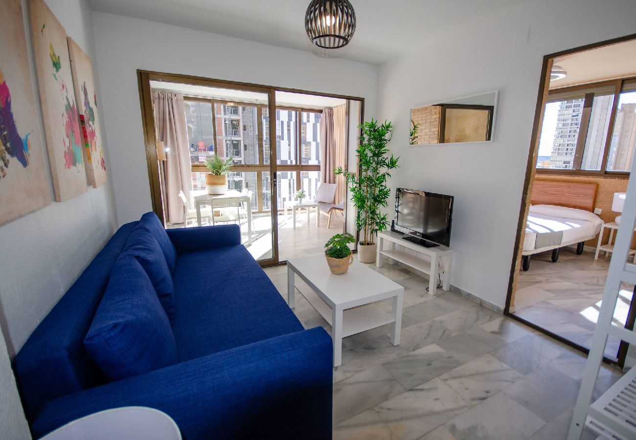 Apartamento en Benidorm - Sol 7 A Mediterráneo Levante Beach