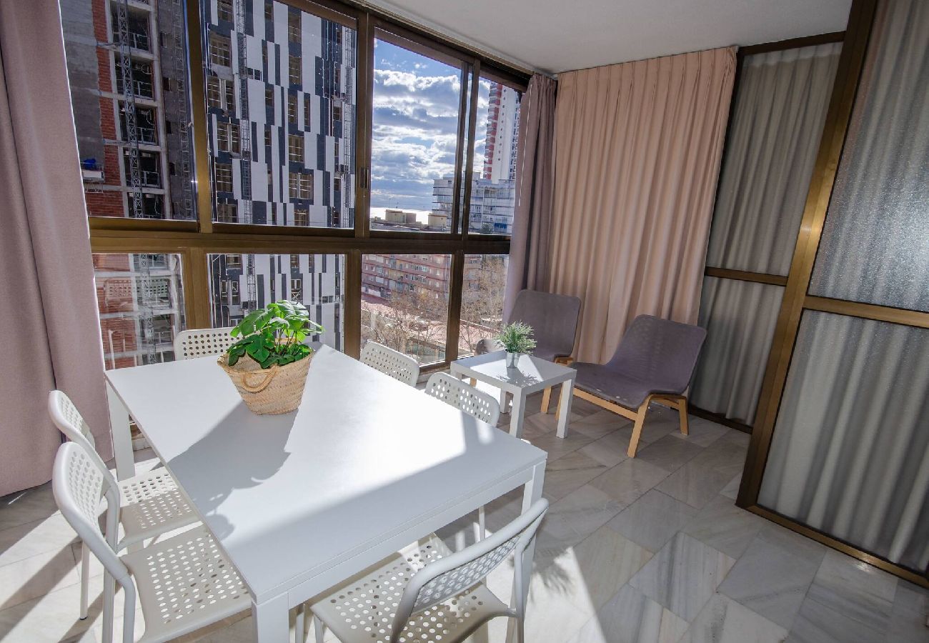 Apartamento en Benidorm - Sol 7 A Mediterráneo Levante Beach