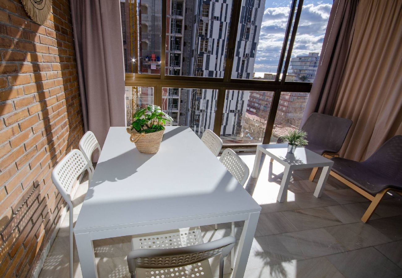 Apartamento en Benidorm - Sol 7 A Mediterráneo Levante Beach