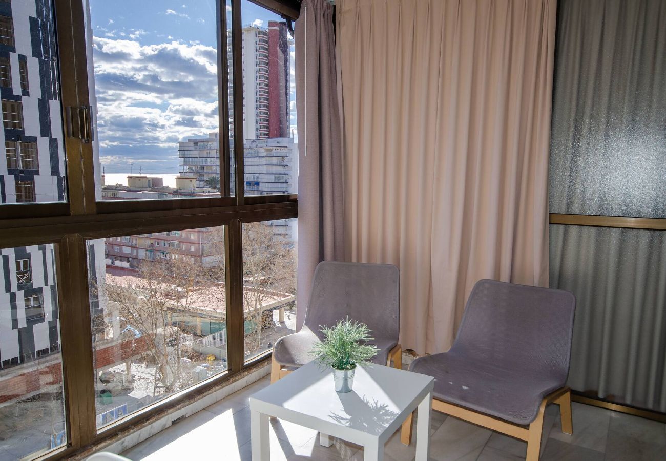 Apartamento en Benidorm - Sol 7 A Mediterráneo Levante Beach