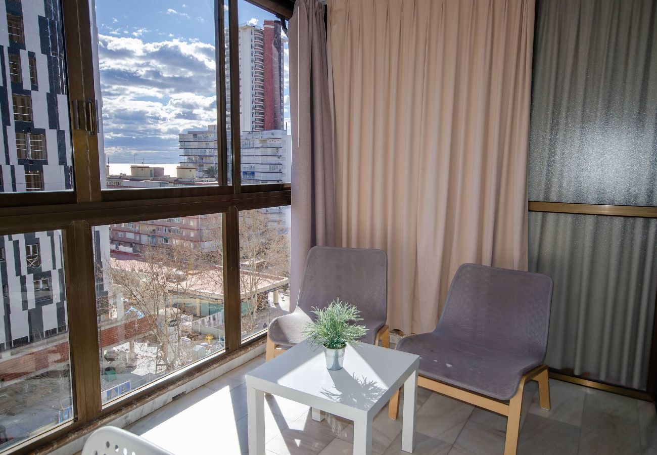 Apartamento en Benidorm - Sol 7 A Mediterráneo Levante Beach