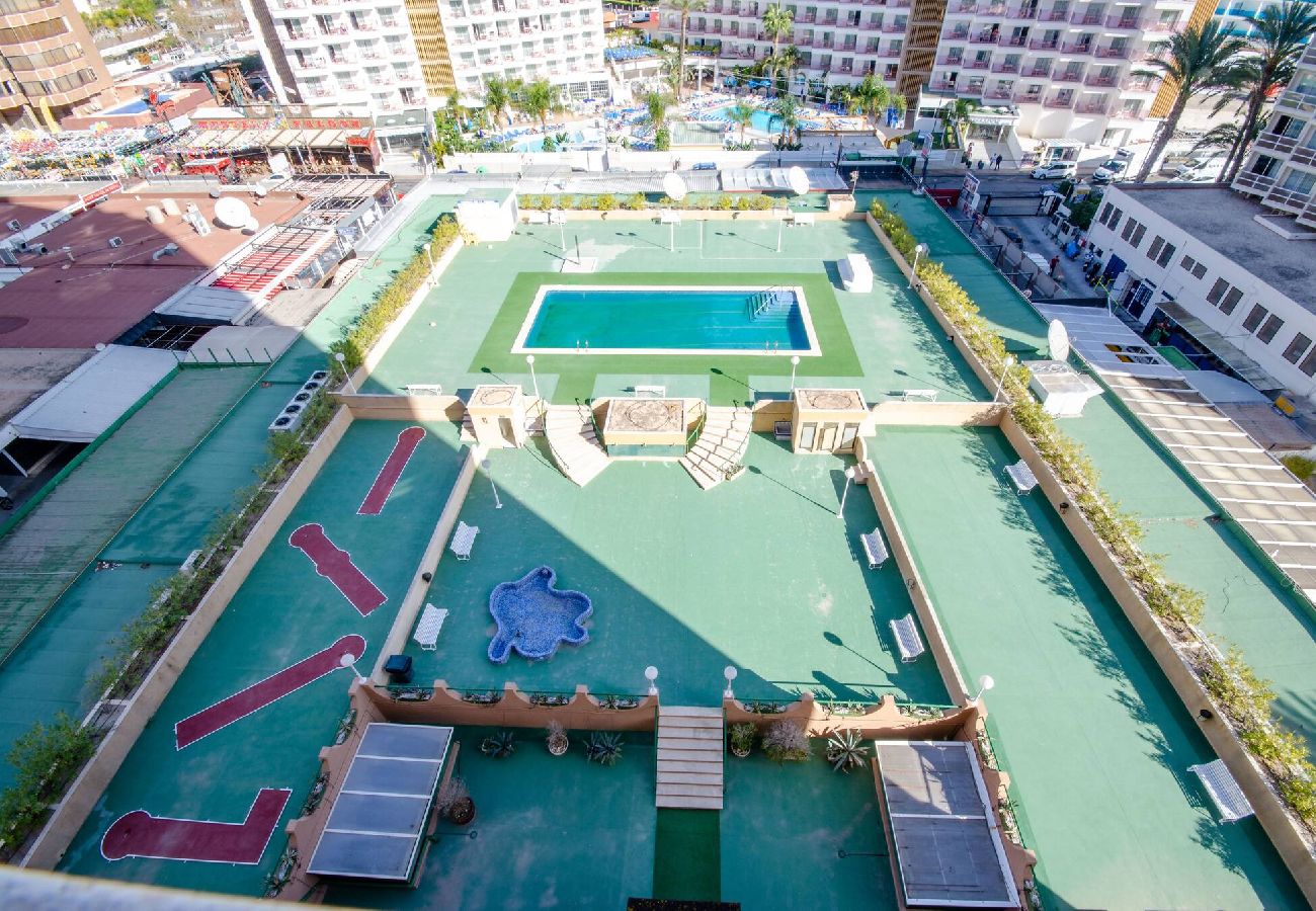 Apartamento en Benidorm - Sol 7 A Mediterráneo Levante Beach