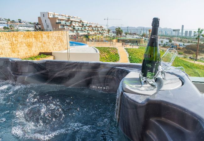 Apartamento en Finestrat - Holidays Amber Stay Duplex 3 Private Jacuzzi