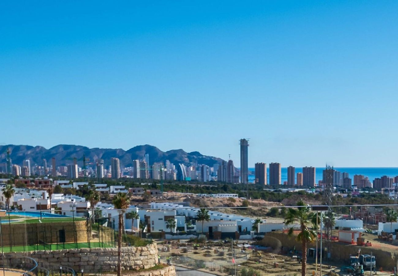 Apartamento en Finestrat - 3 Benidorm Amber Stay Duplex 3 Private Jacuzzi