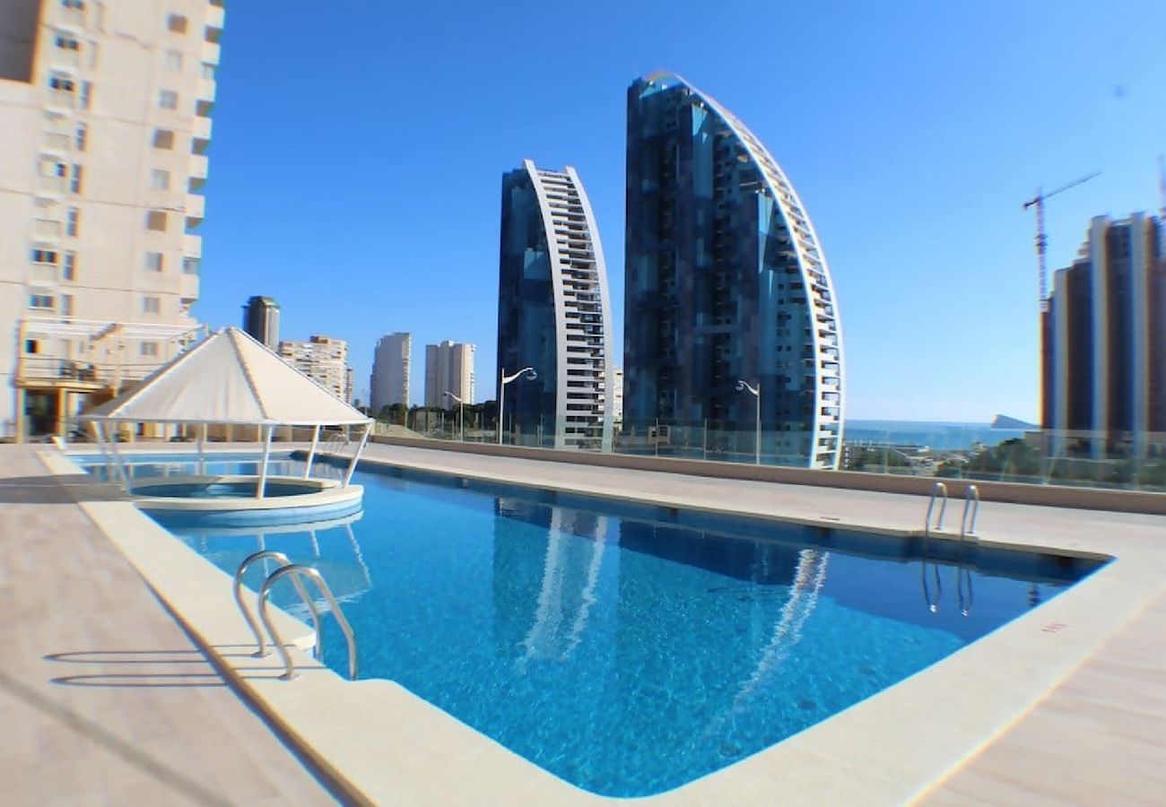 Apartamento en Benidorm - Islamar 19-b Poniente Beach