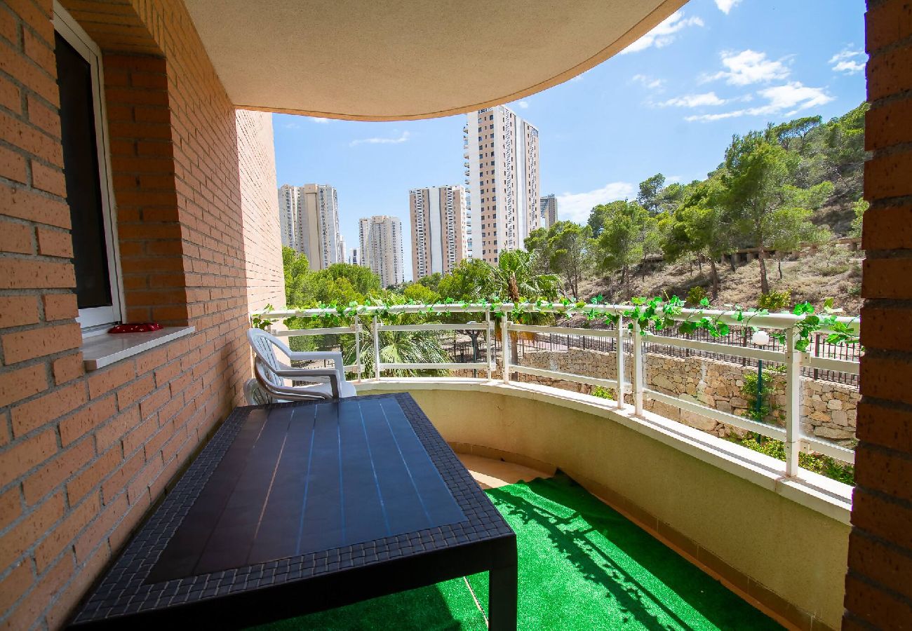 Apartamento en Benidorm - Jardines Benidorm T2 1-2