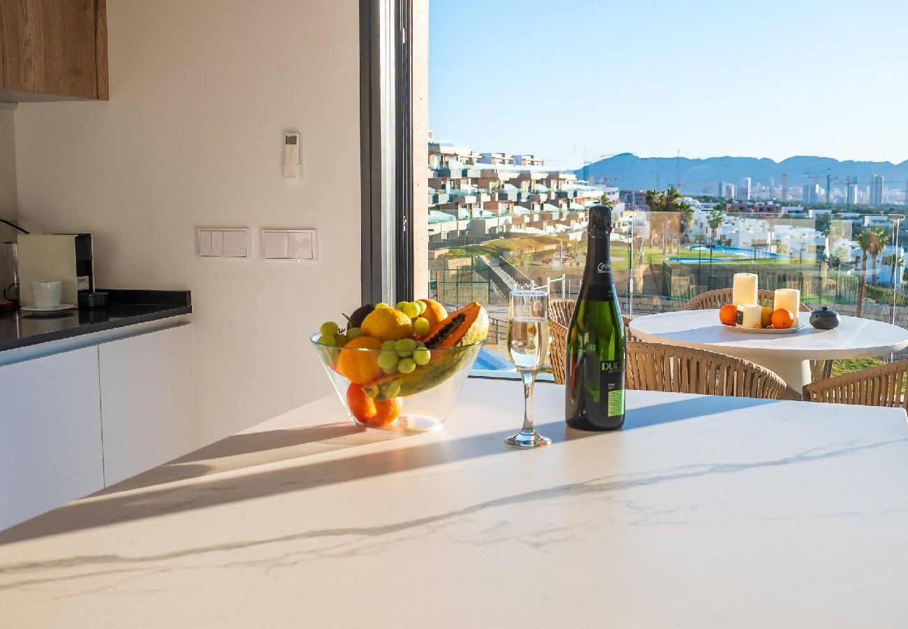 Apartamento en Finestrat - 1 Benidorm Amber Stay Duplex 1 Private Jacuzzi