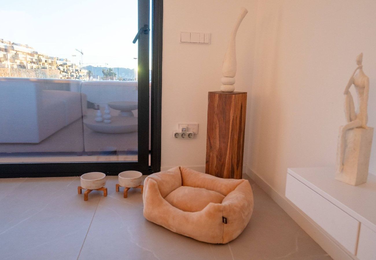 Apartamento en Finestrat - 1 Benidorm Amber Stay Duplex 1 Private Jacuzzi
