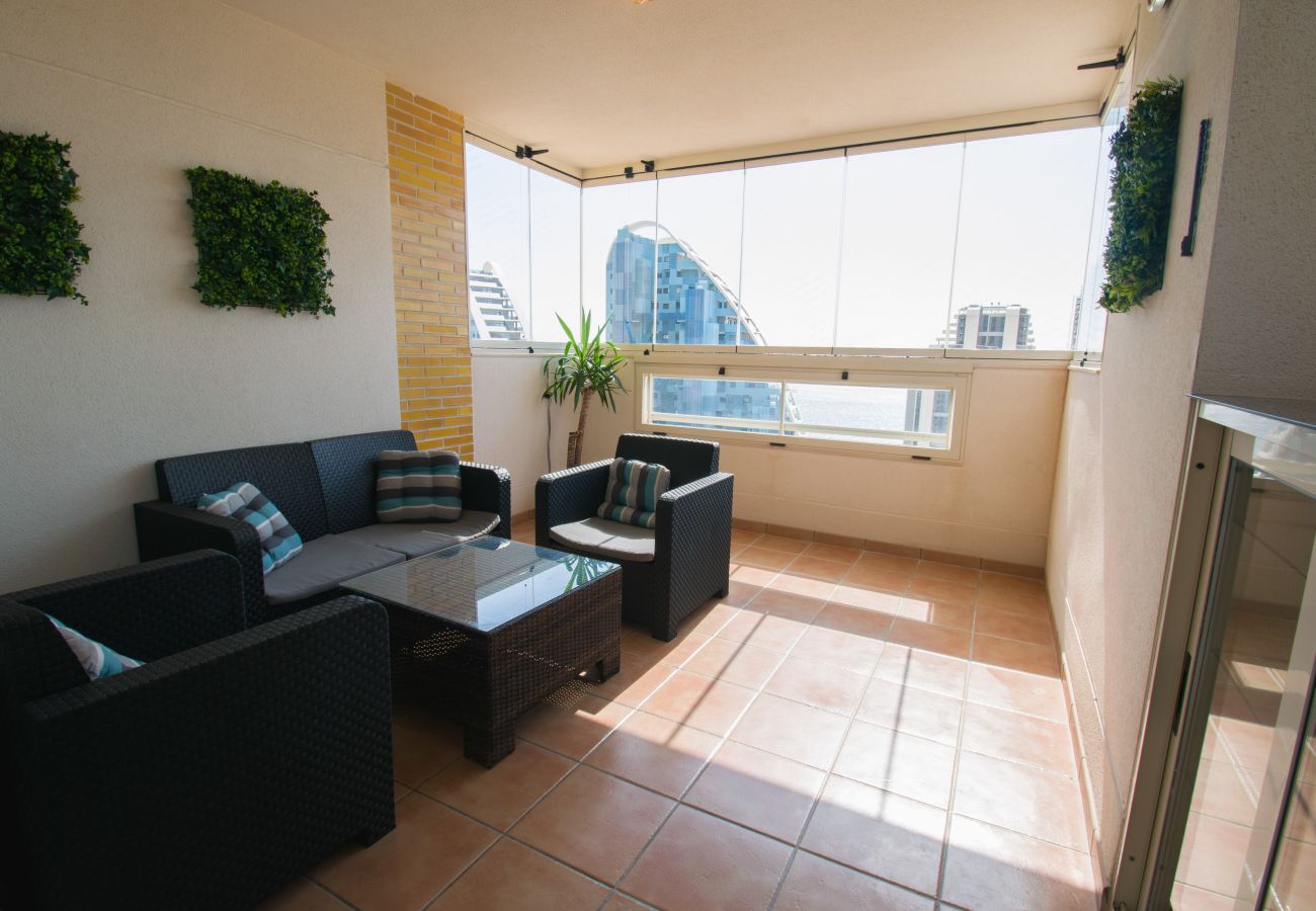 Apartamento en Benidorm - Islamar lll 19-B Poniente Beach