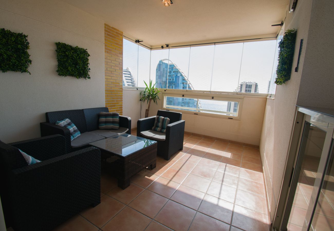 Apartamento en Benidorm - Islamar lll 19-B Poniente Beach